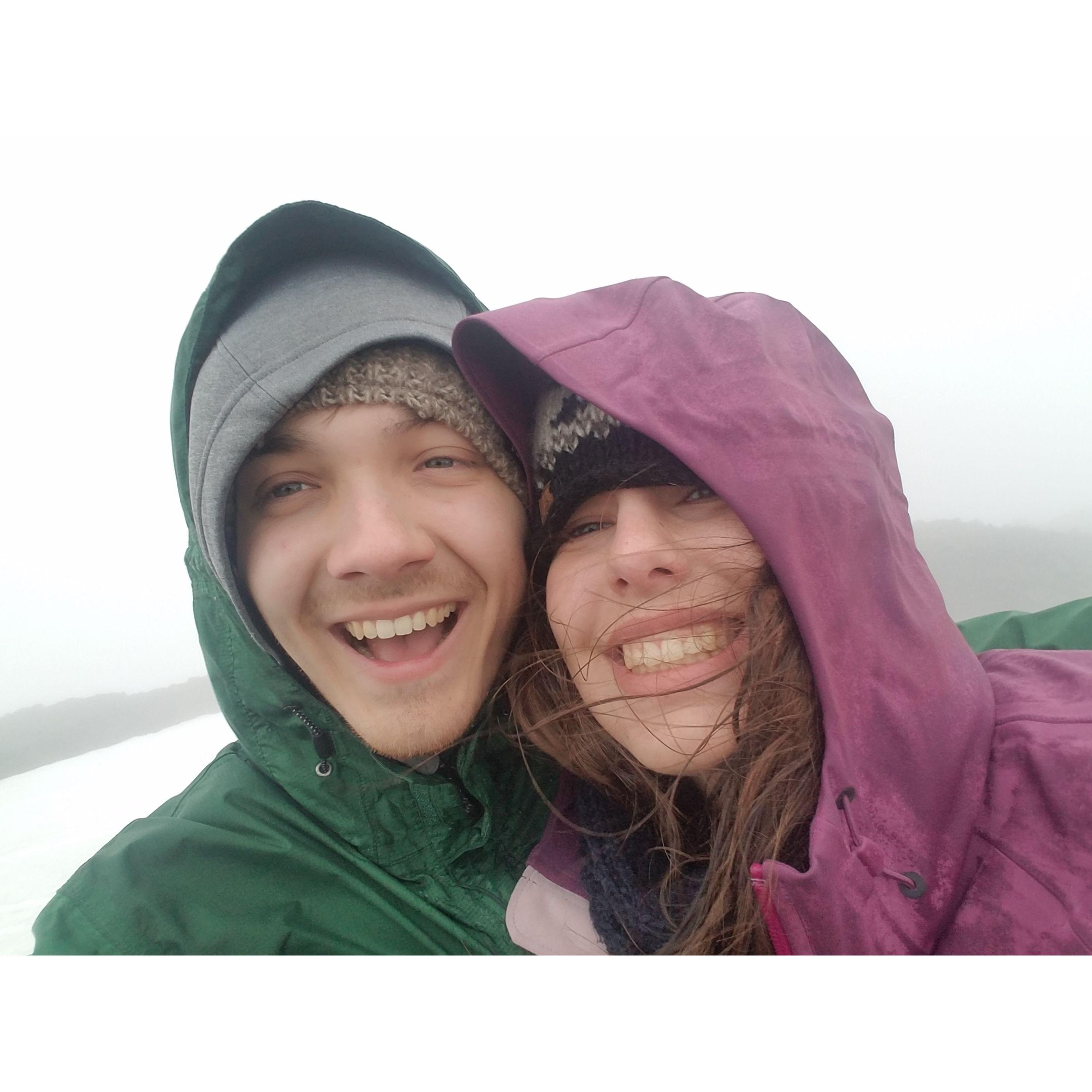 Iceland was very cold!