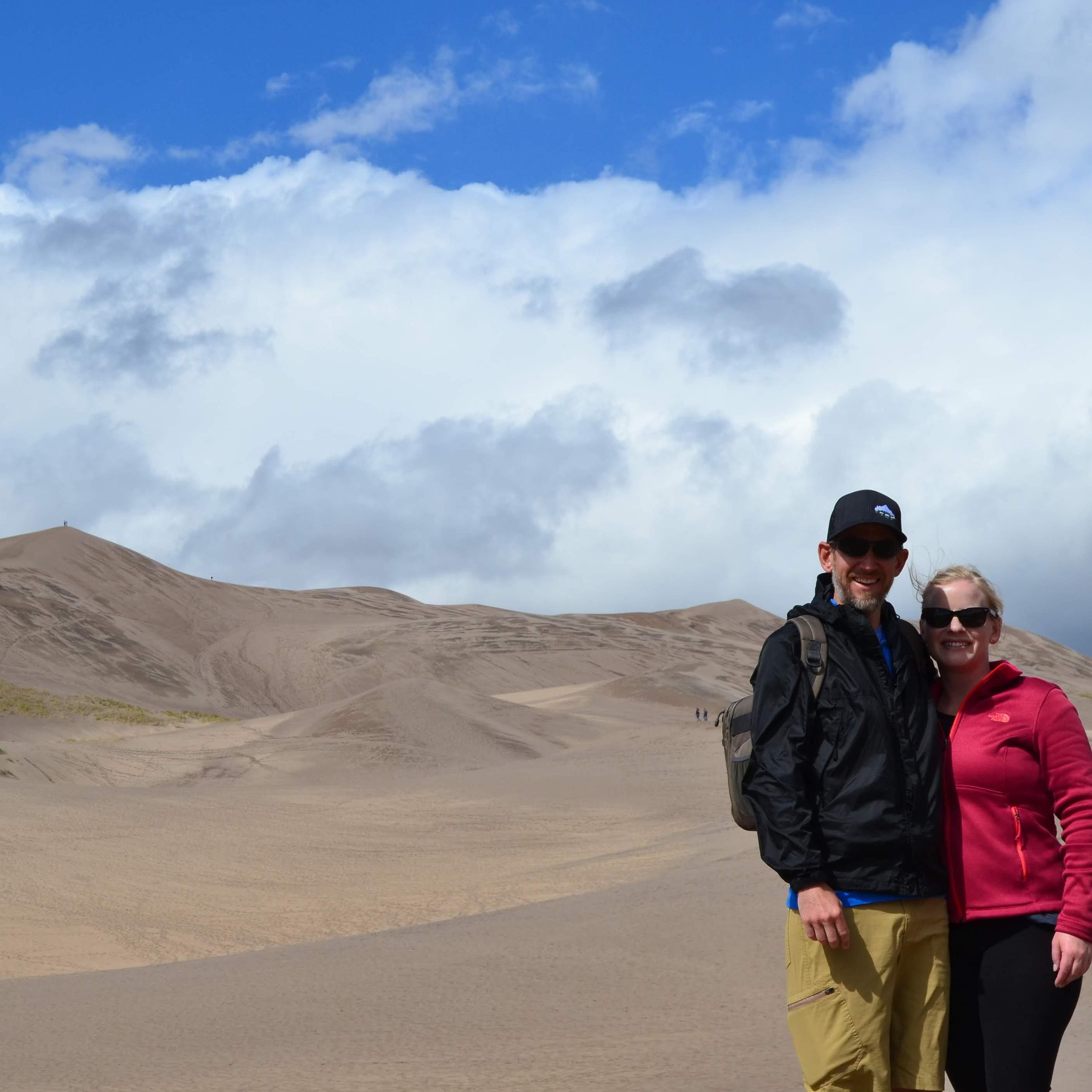 Our first trip together to the Great Sand Dunes. September 2019