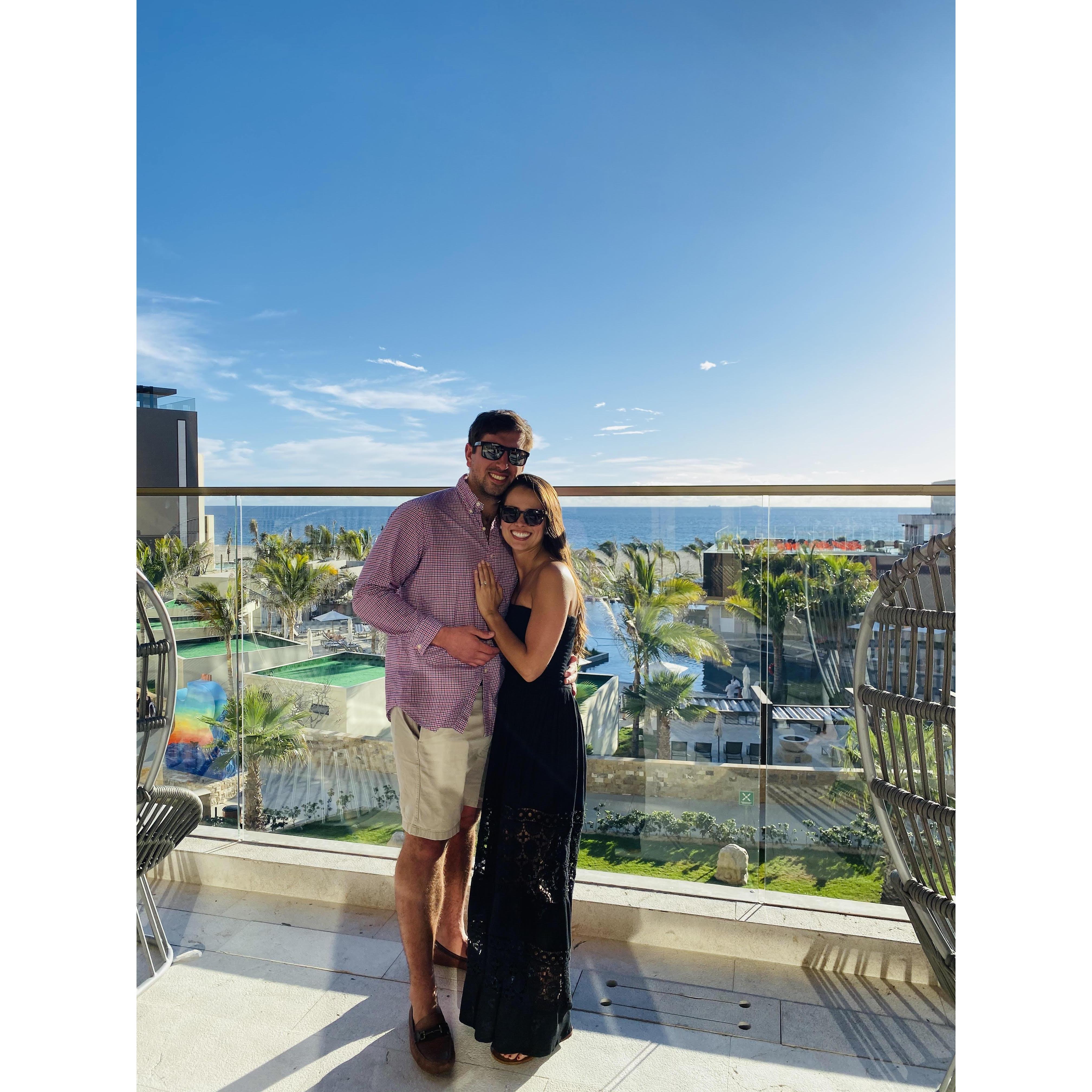Engaged in Cabo!