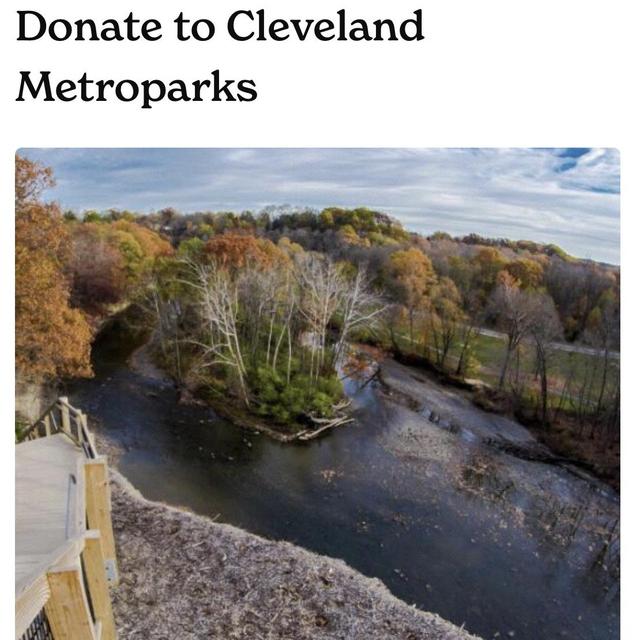 Donate to the Cleveland Metro Parks