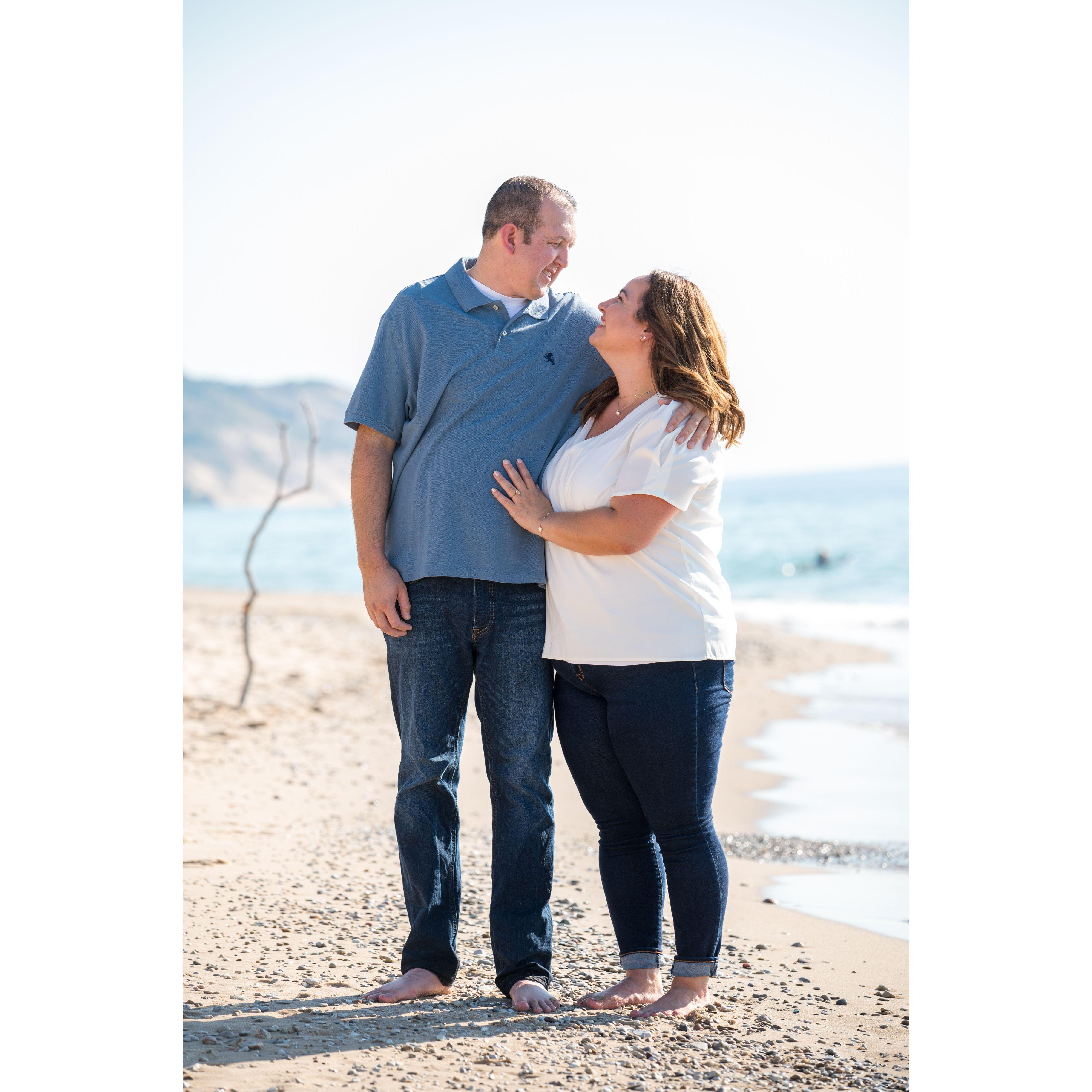 One of our engagement photos