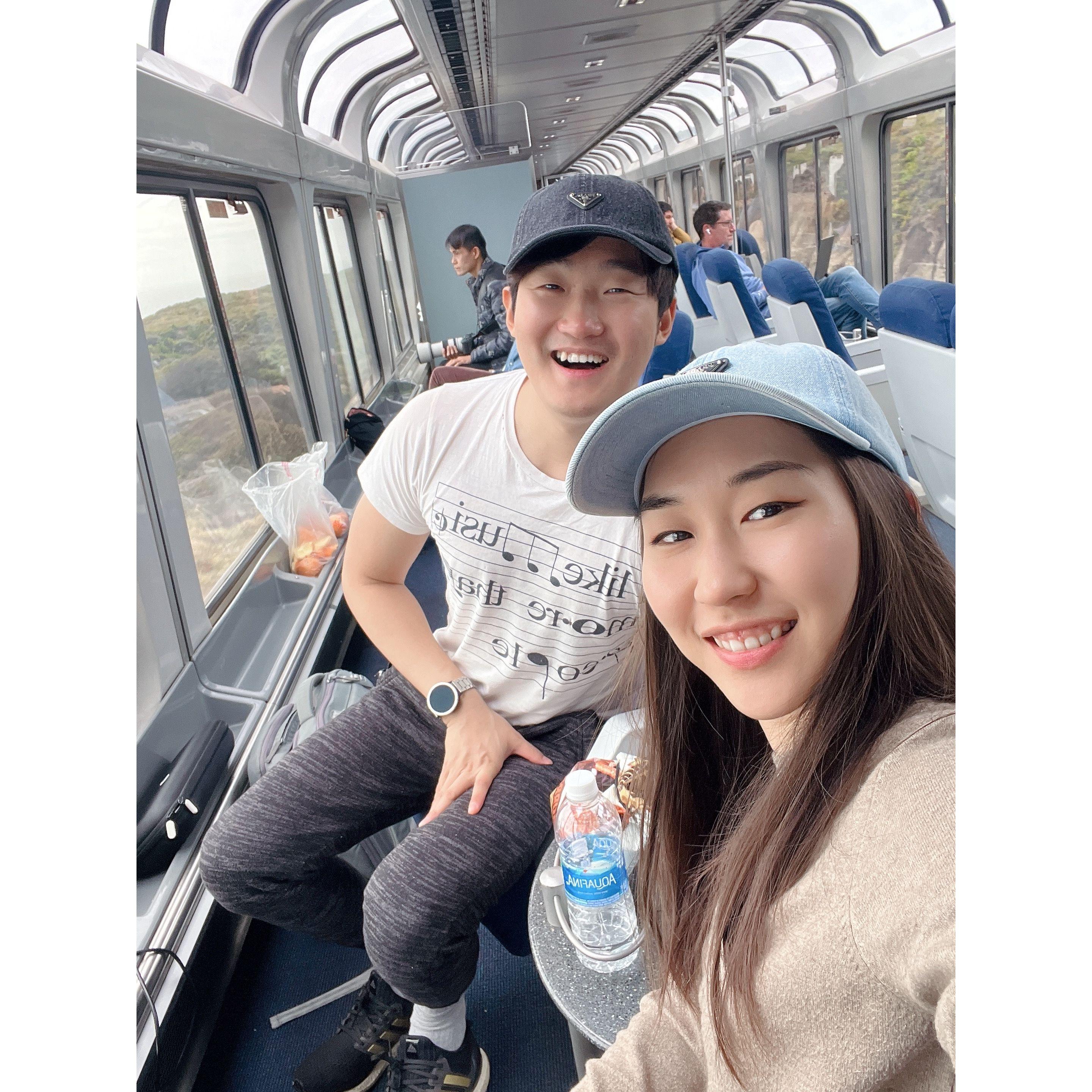 36 hour long Train trip to Seattle!