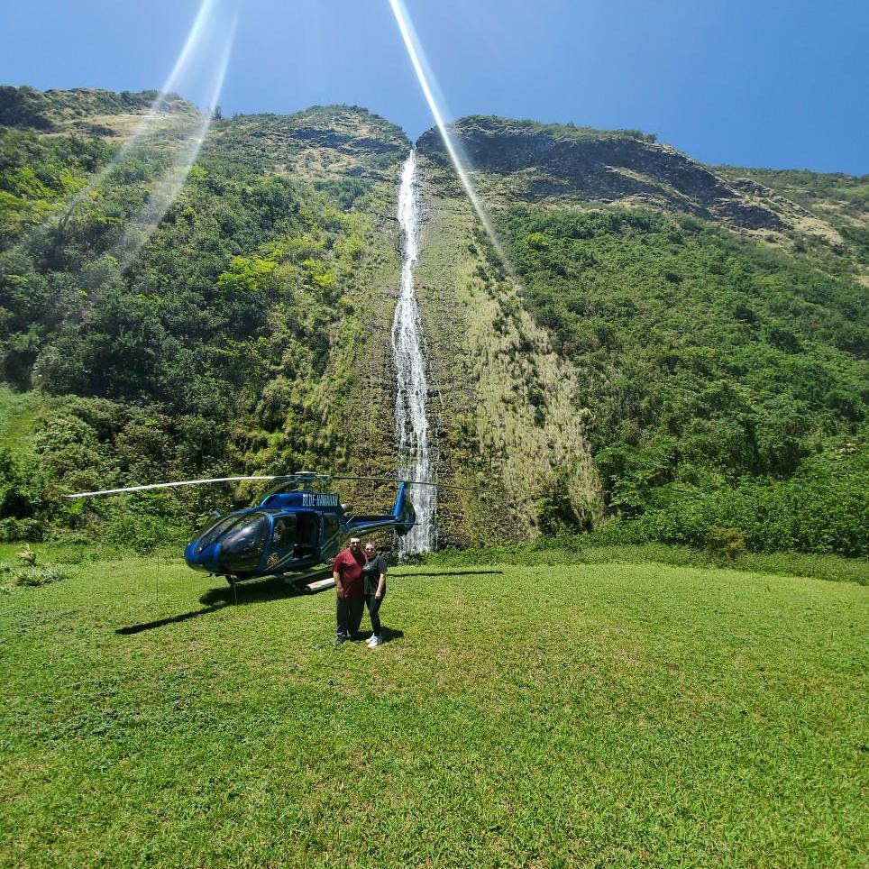 Waterfall on Big Island Hawaii