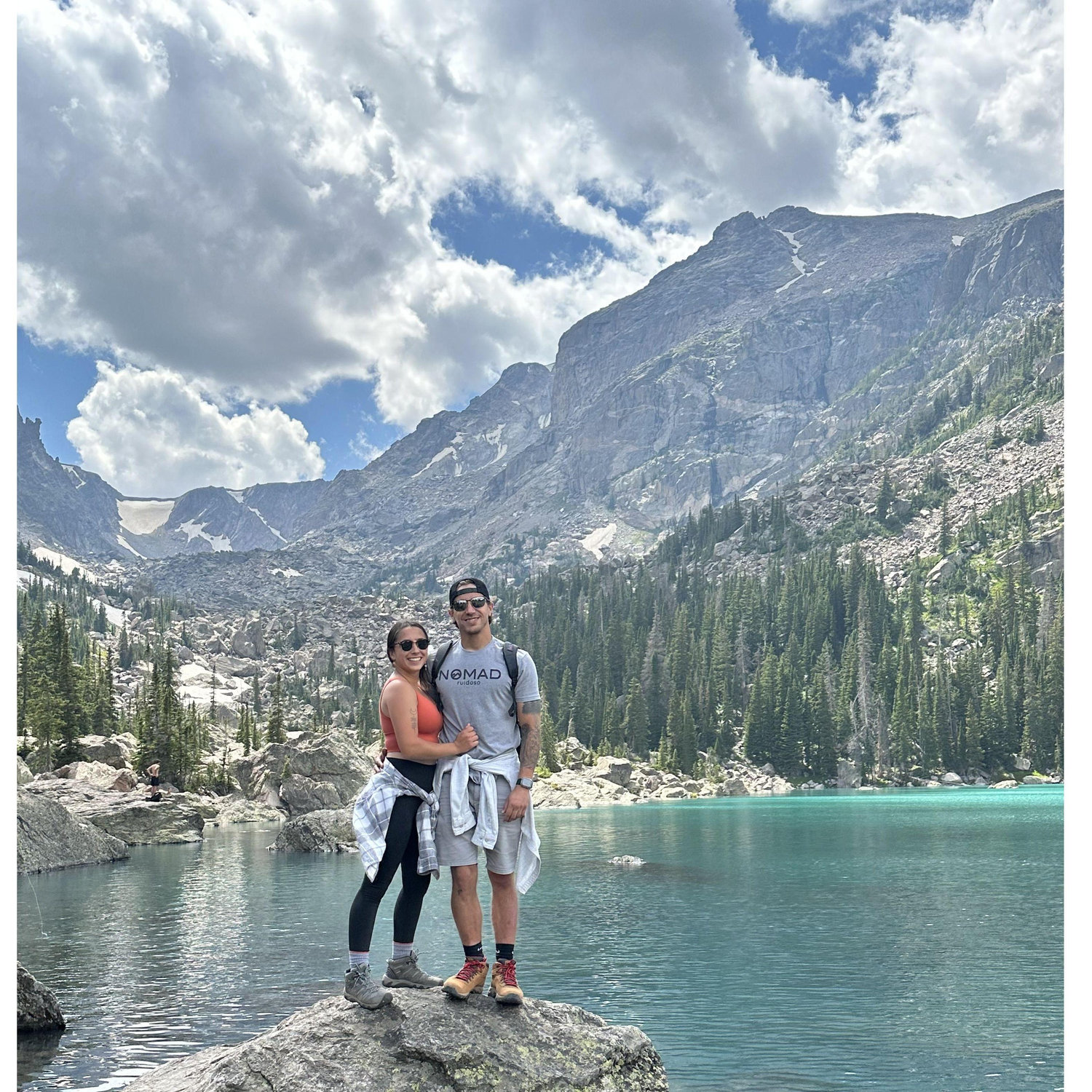 Lake Haiyaha, Rocky Mountain National Park, Estes Park, Colorado, July 2023
