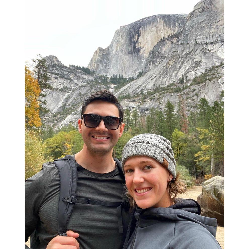 David's first time in Yosemite!