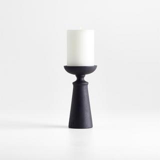Izumo Ebonized Wood Pillar Holder