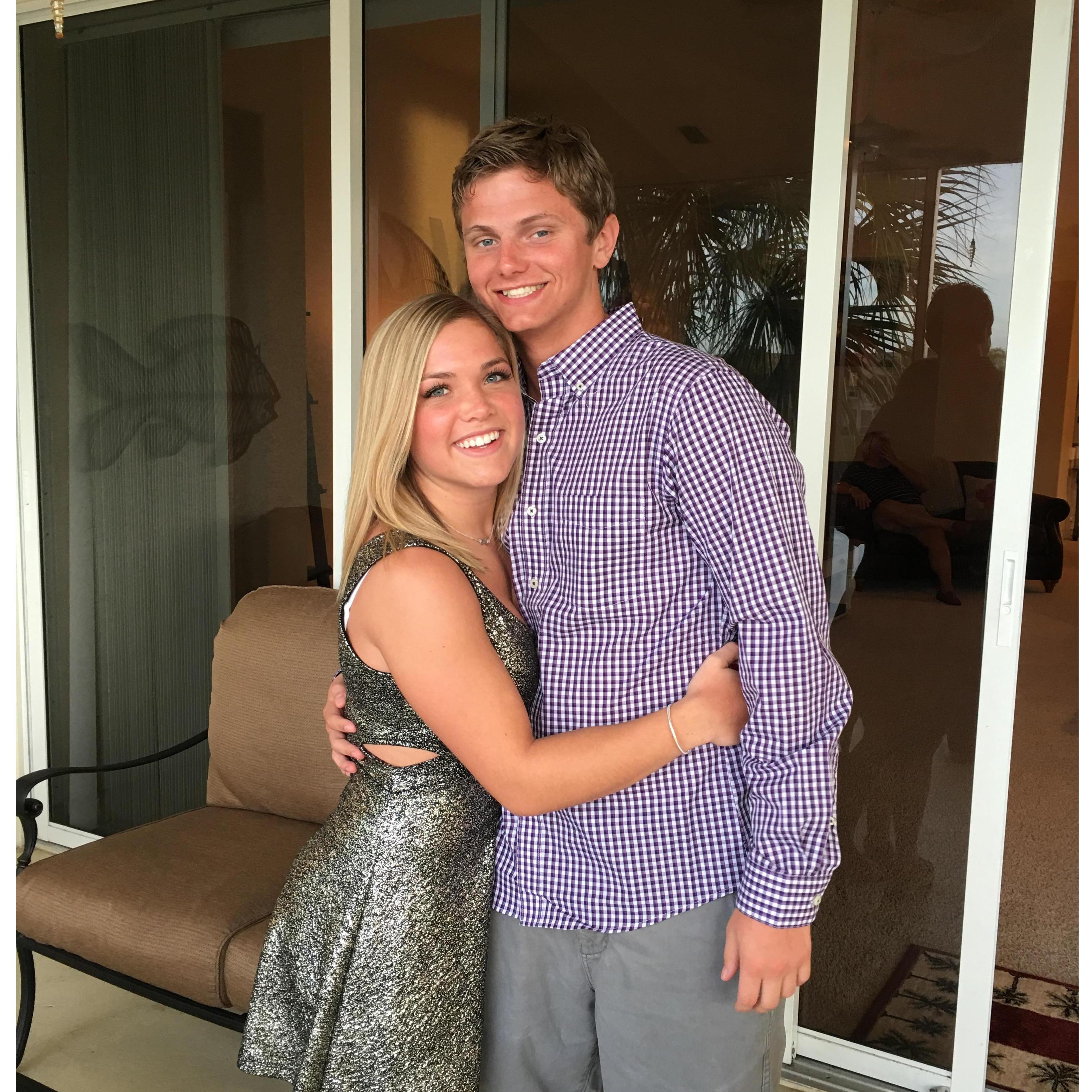 Back in Fort Meyers, their favorite place to be