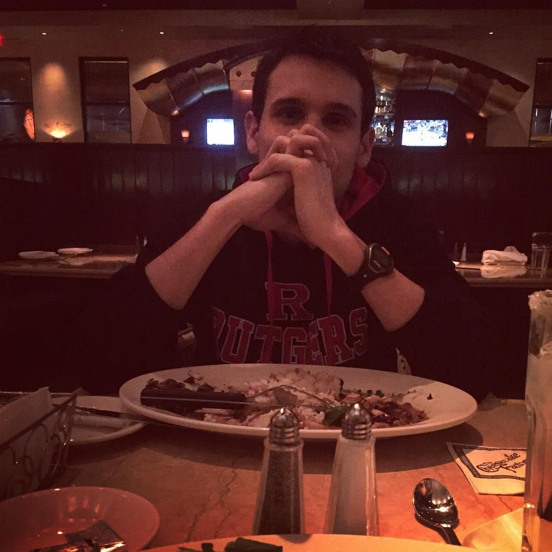 First time at Cheesecake Factory