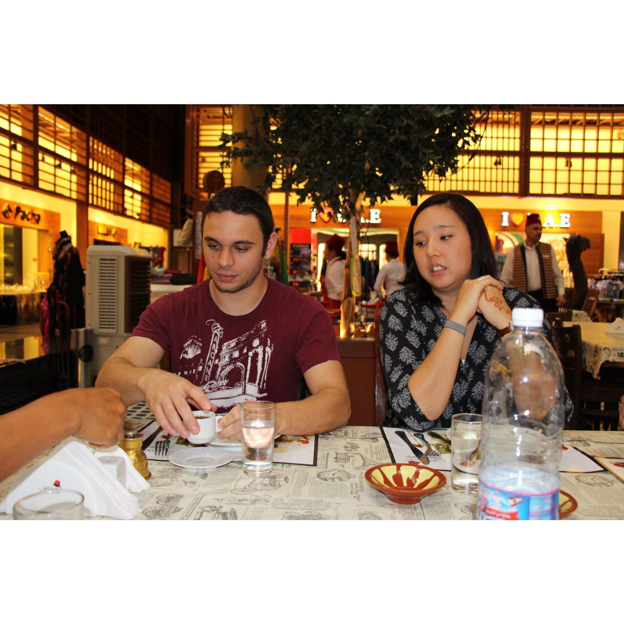 Turkish coffee time in Dubai!