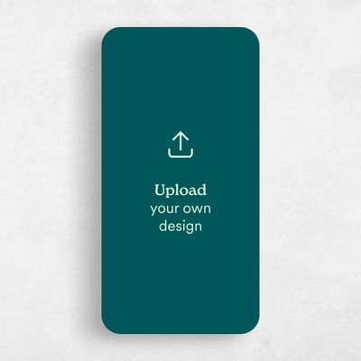 White Rounded Wedding Menu - Upload your own Portrait