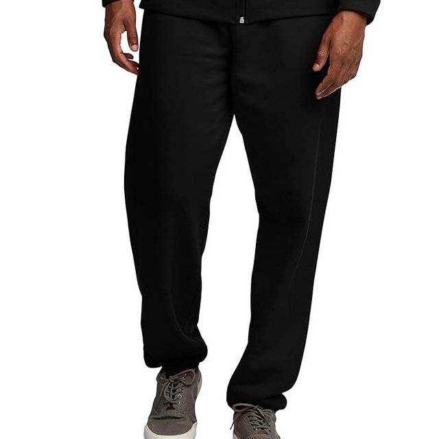 Fruit of the Loom Eversoft Fleece Elastic Bottom Sweatpants with Pockets, Relaxed Fit, Moisture Wicking, Breathable