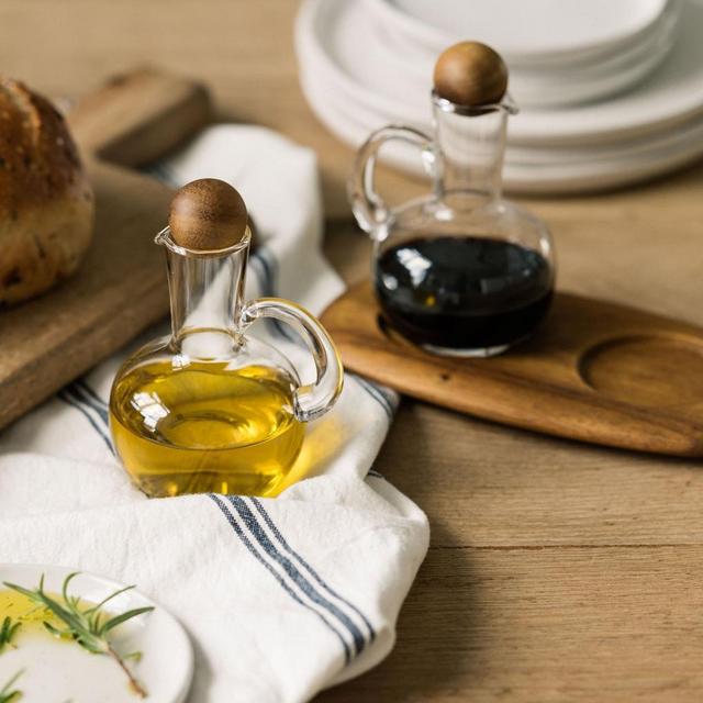 Acacia Oil & Vinegar Set