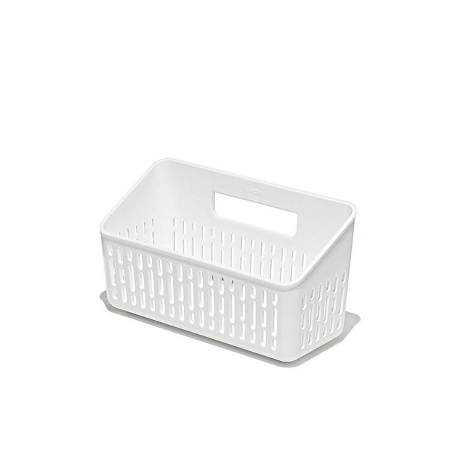 OXO Good Grips Produce Saver – Crisper Basket, 4.15 x 9.2 x 5.05 in, White