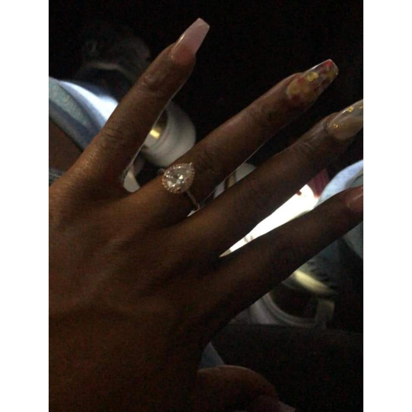 The ring!!!  I said Yes