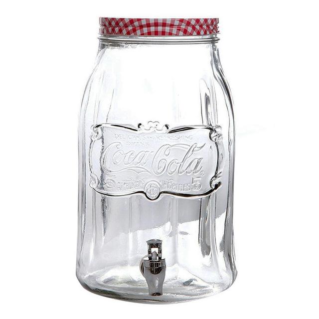 Coca-Cola Country Classic 2 Gallon Mason Beverage Dispenser