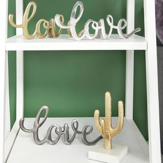 Glam Decorative "Love" Sign, Set of 3