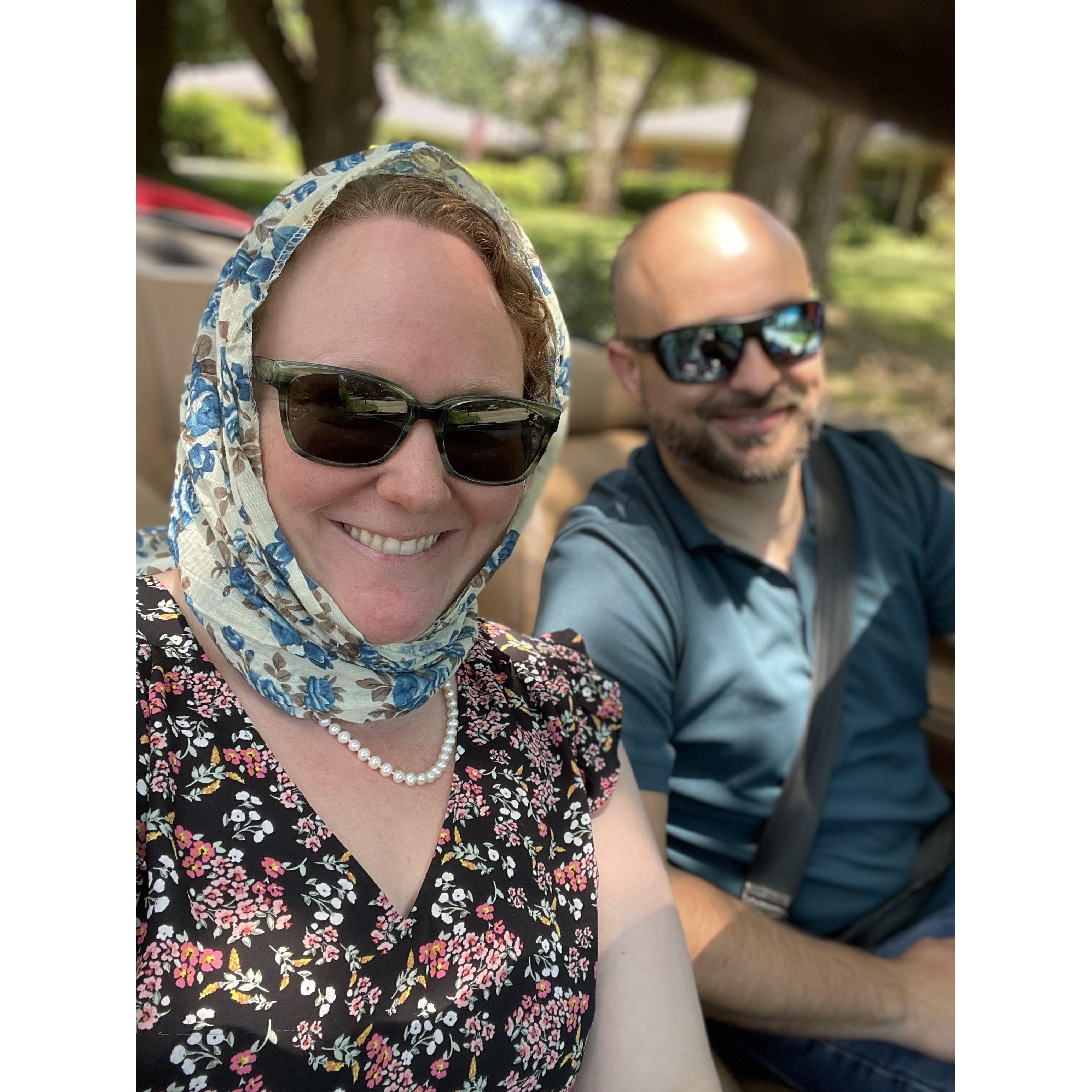 Mustang convertible days in the sun!