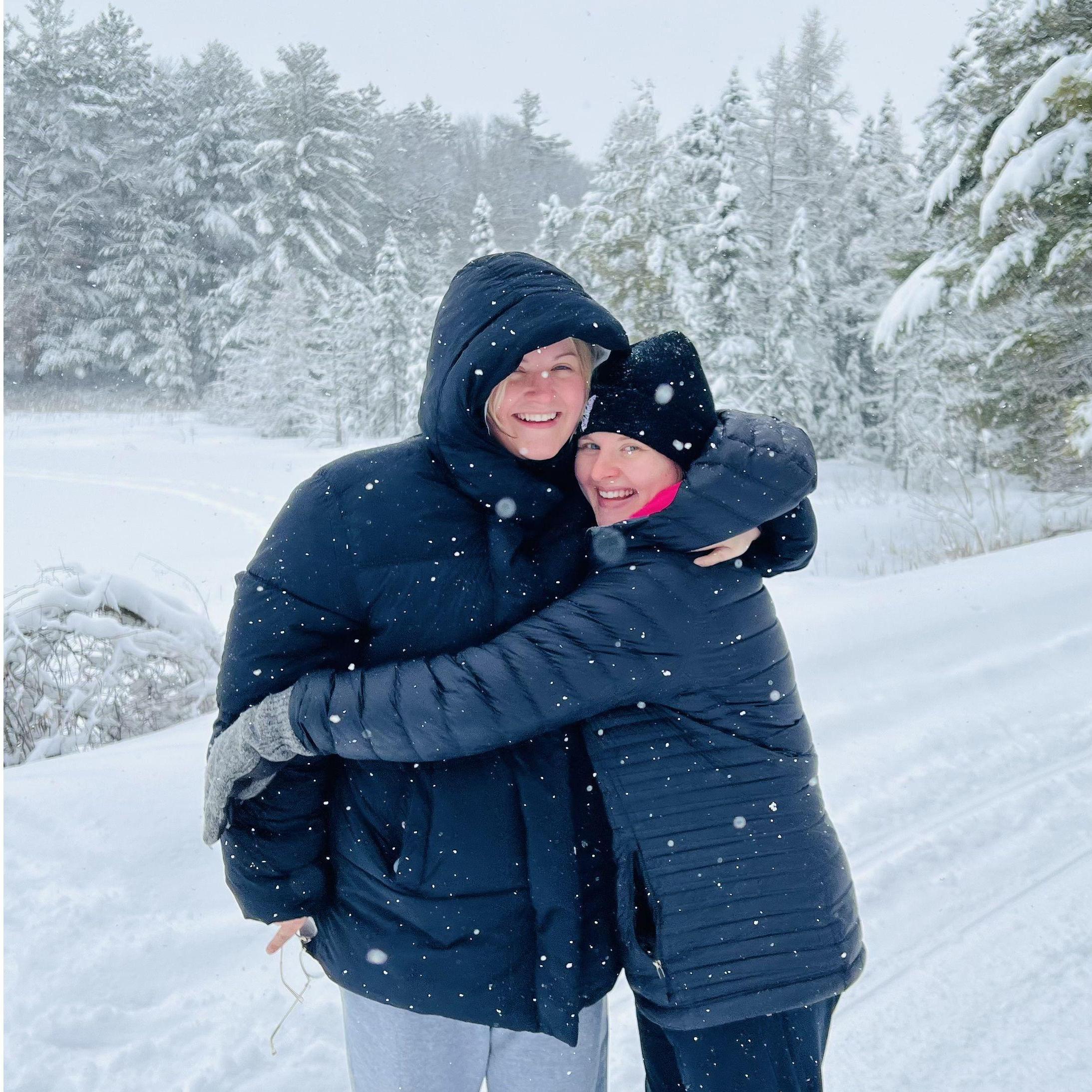 A beautiful snowy day (2023)