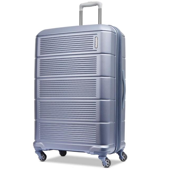 Stratum 2.0 Large Checked Spinner | Hardside Luggage | American Tourister