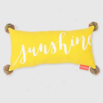 Lumbar Sunshine Outdoor Pillow - Opalhouse™
