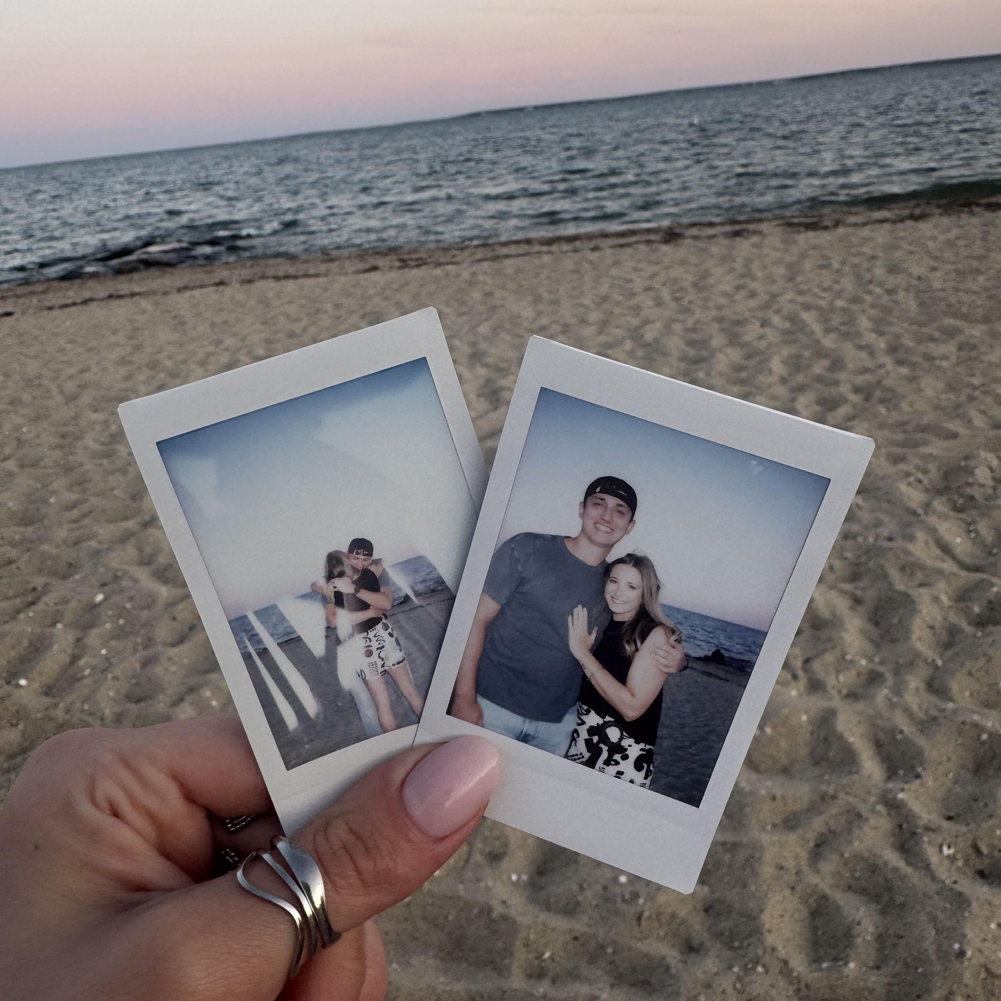 Polaroids taken by our friends