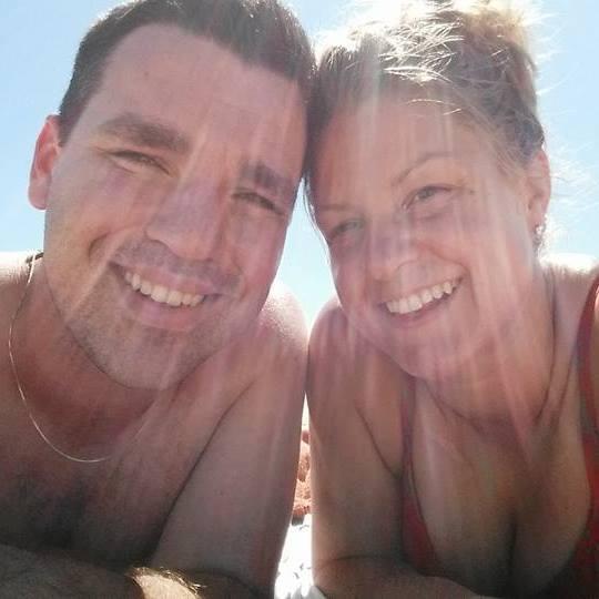 Our first beach trip together! Rehobeth, DE, August 2015