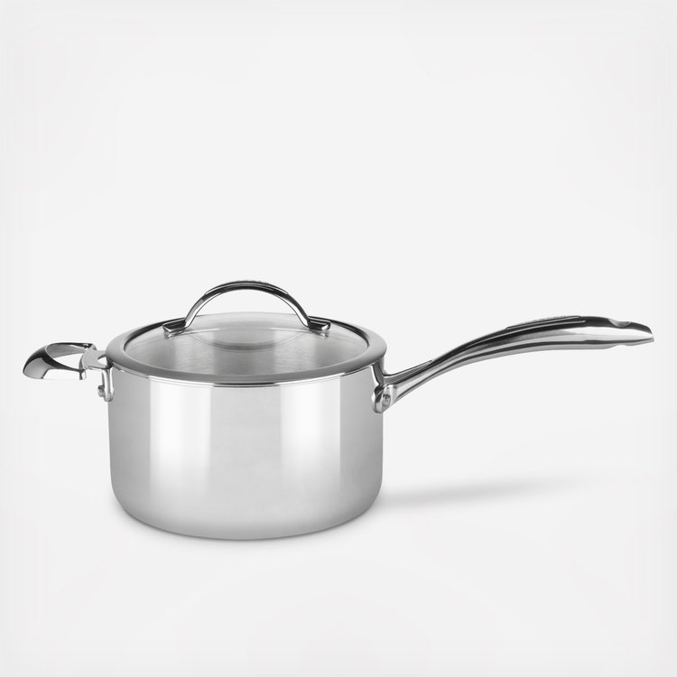 Scanpan, HaptIQ Stainless Steel Saucepan | Zola