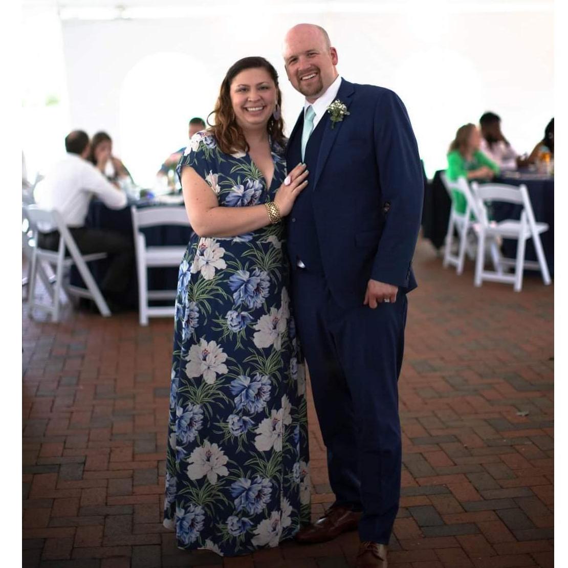 Great picture of us at Matthew's wedding taken by James (both are Daniel's brothers)