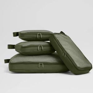 Compression Packing Cubes in Olive Green