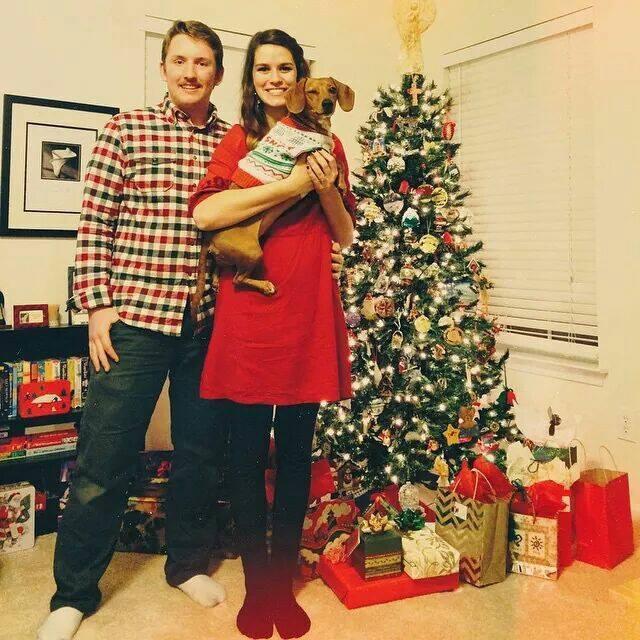 Christmas 2014 with Lilly