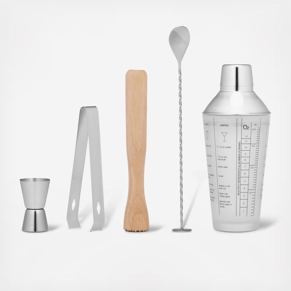 Cambridge Silversmiths Mixology Shaker Tool Set - Thumbnail 4