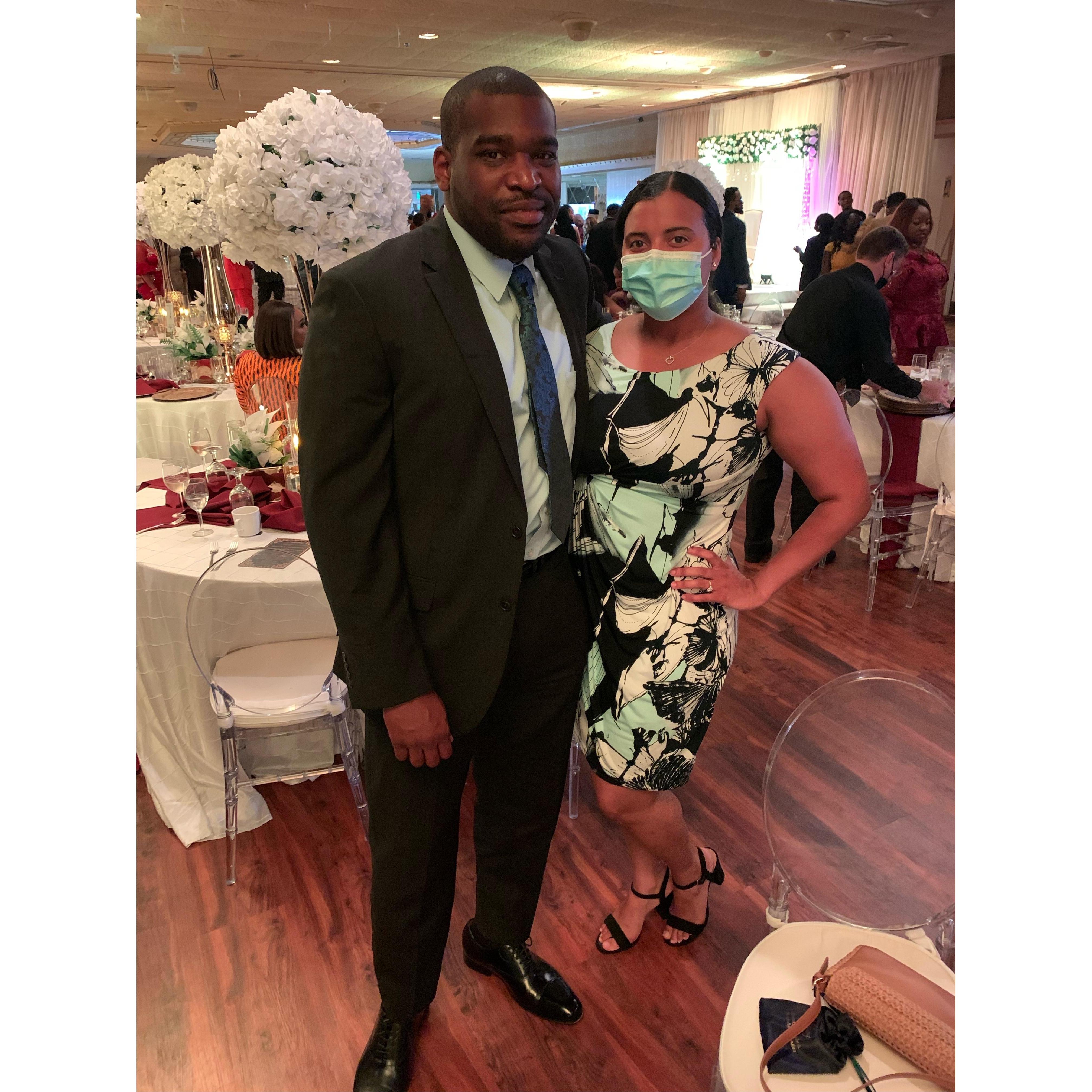 Always down for a wedding and cake