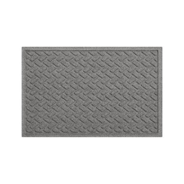 Thirsty Dashes Light Grey Doormat 22"x34"