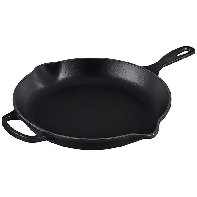 Le Creuset Signature Iron Handle Skillet, 11.75", Licorice