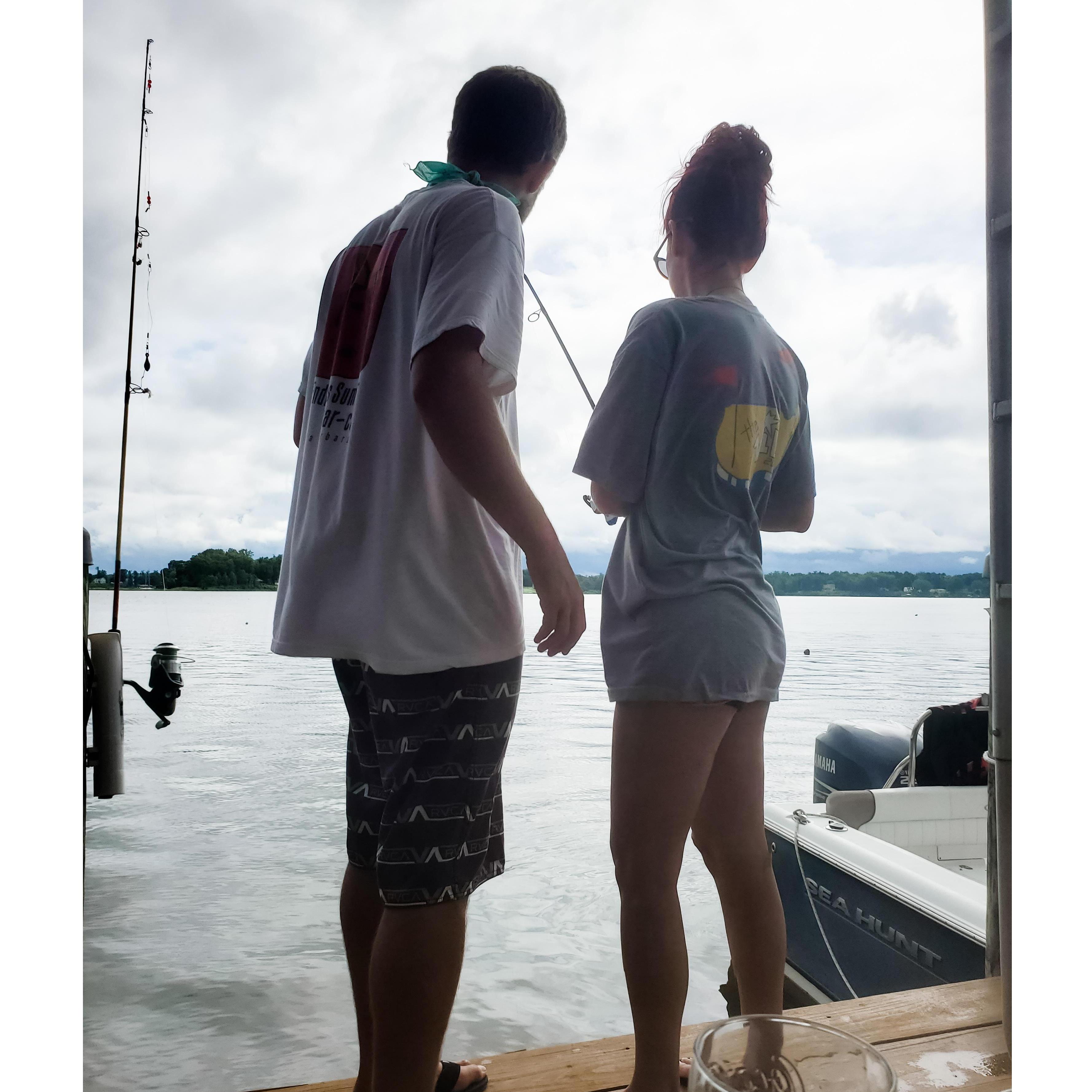 We like being by, on or in the water more than anywhere else you could say.