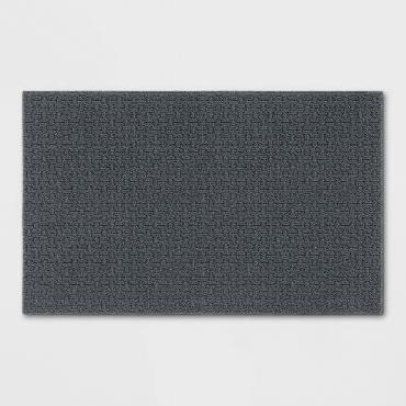 Solid Washable Rug - Made By Design™, Gray, 2'6''X3'10''