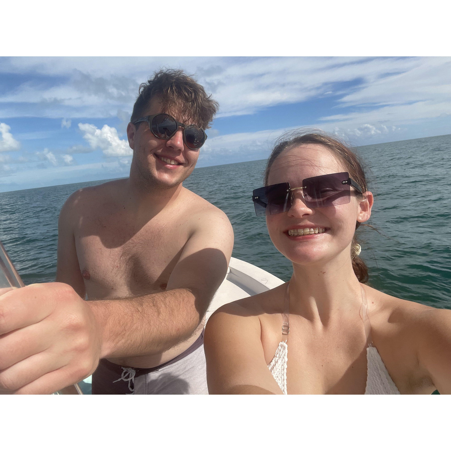 Visiting Paul's family in the Keys for his 26th Birthday!