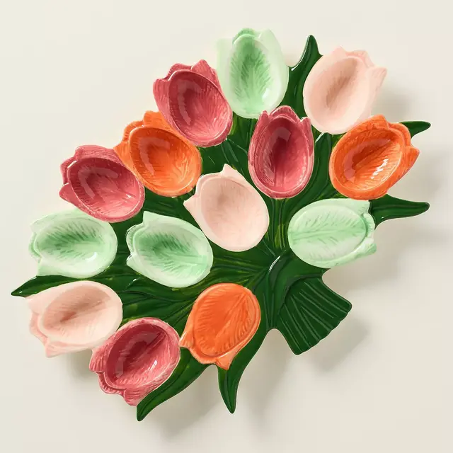 Louise Stoneware Deviled Egg Platter