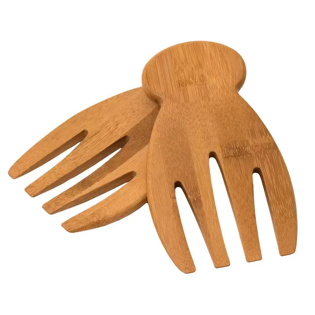 Totally Bamboo 2-Piece Salad Hands Set