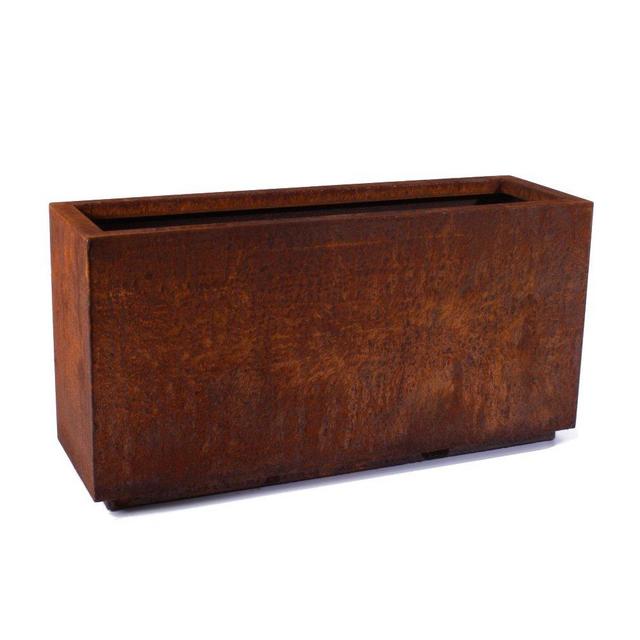 Corten Steel Long Box Planter
