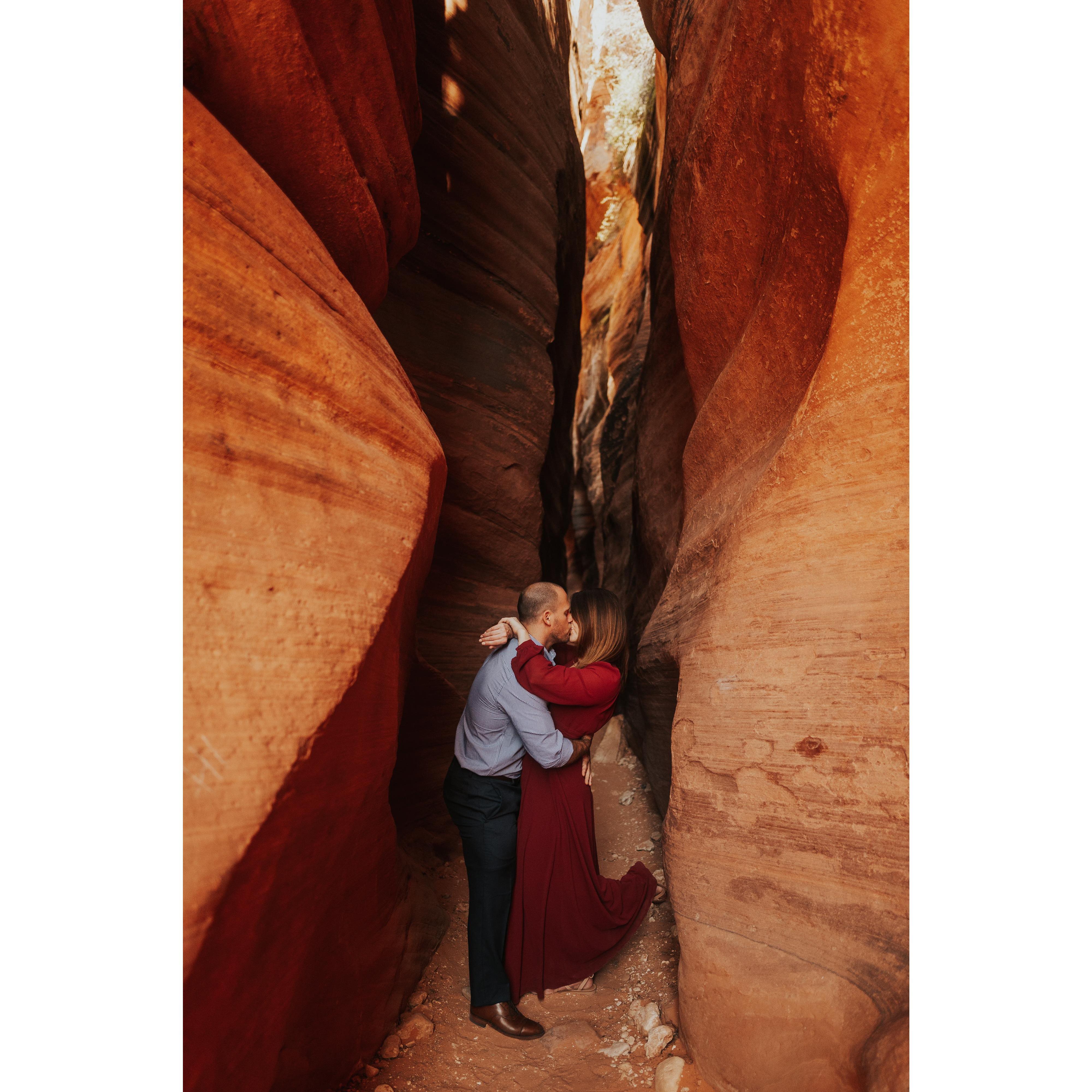 More stunning photos from Andi in the slot canyons.
