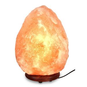 Mineralamp NSL-101 Natural Himalayan Hand Carved Salt Lamp with Indian Rosewood Base, Bulb And Dimmer Control, Medium Size, 8-11 lbs, 7.5-10&quot; Height