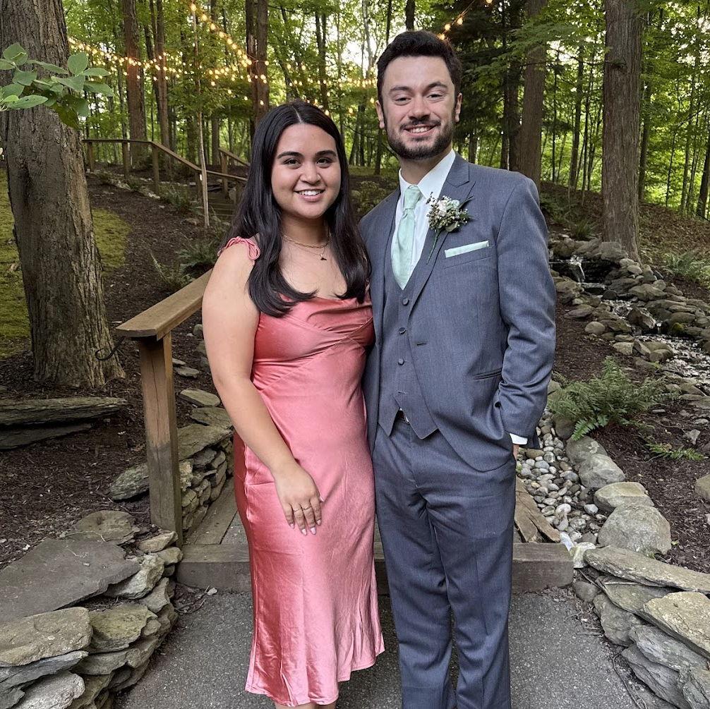 At the wedding of our friends, Jared and Jess Lavender