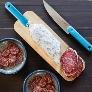 Artu Integrated Salami Knife & Chopping Board Set