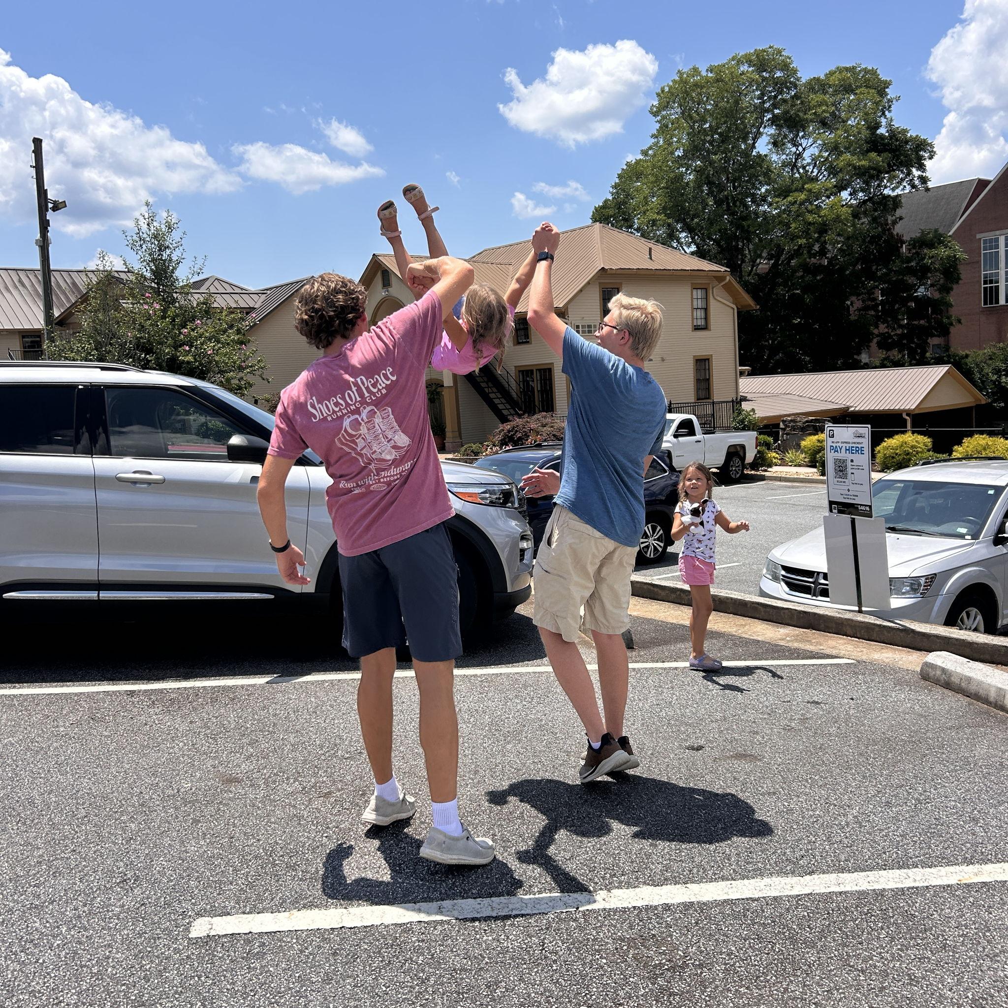Abigail got to meet Seth's family before his brother, Chase, left to serve a 2 year lds mission in san antonio, texas