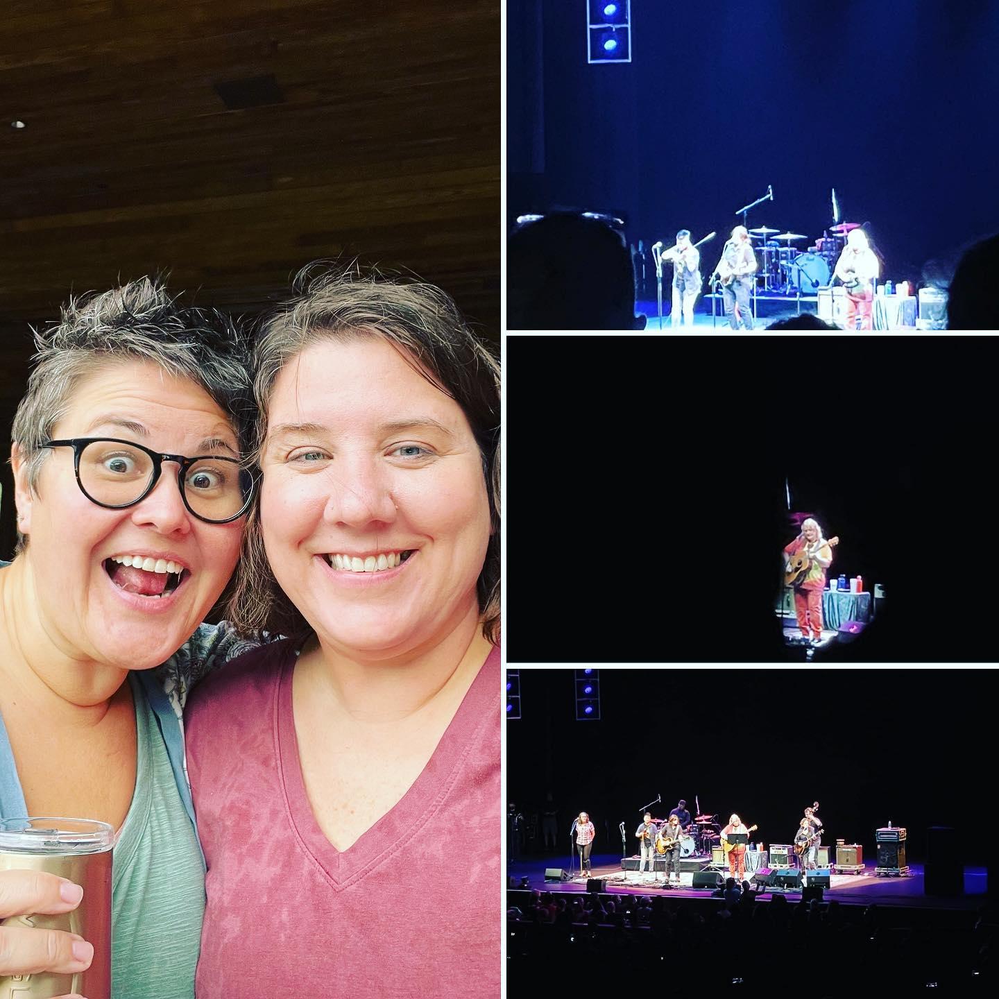 At Wolftrap again, to see the legends that are the Indigo Girls