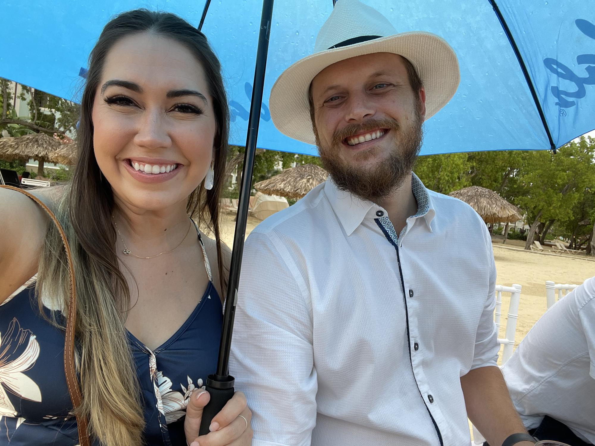 Celebrating friends in Jamaica!