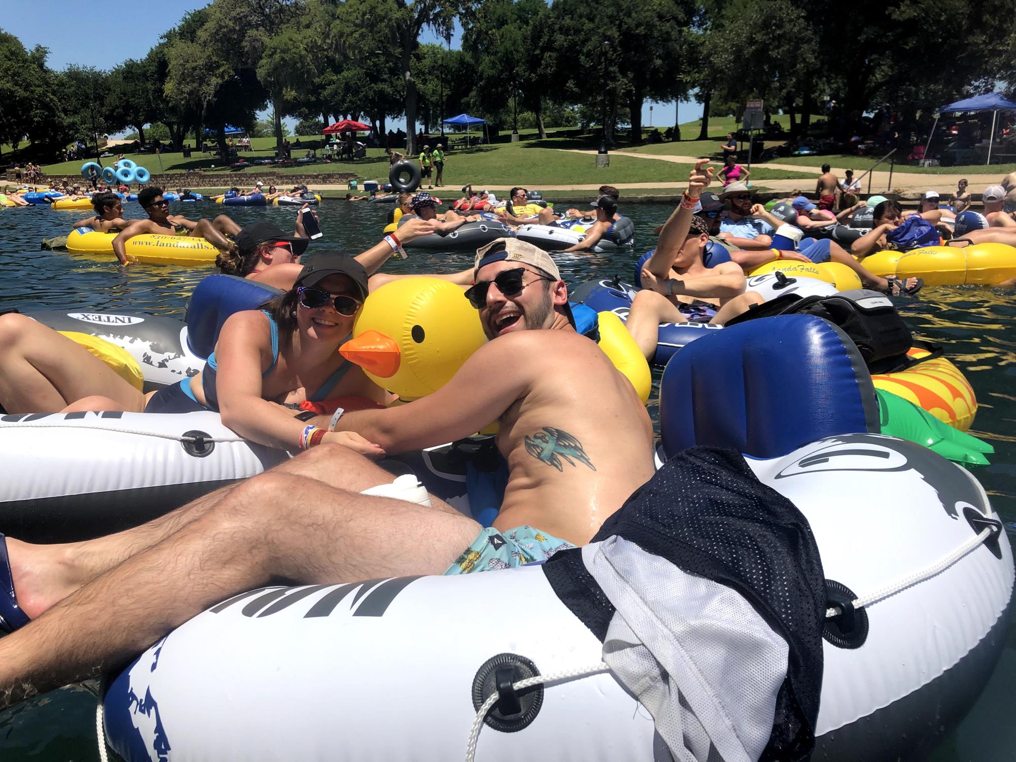 another Texas favorite- floating the river