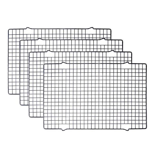 Tebery 4 Pack Cooling Racks Baking Rack - 16&quot; x 10&quot;