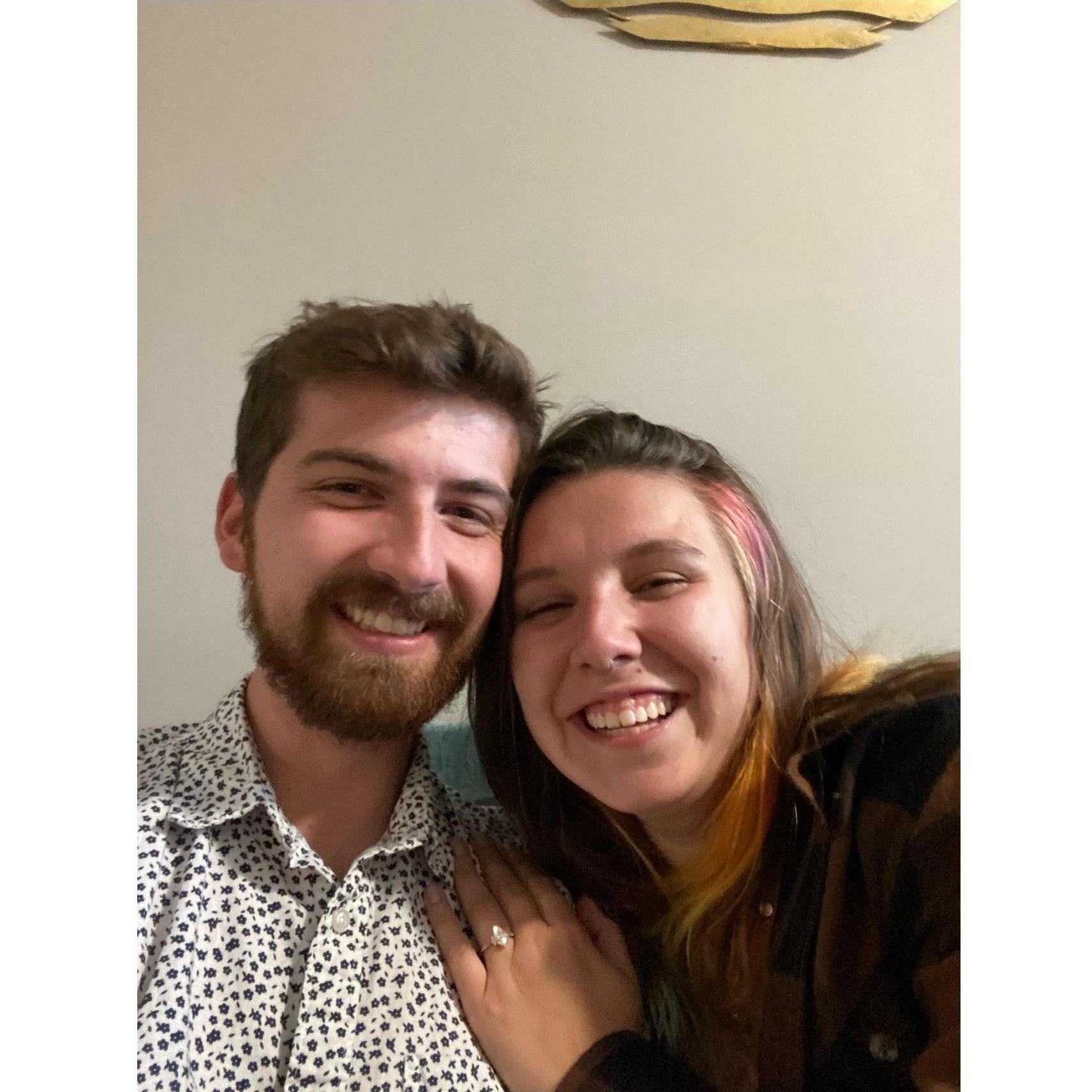 September 2nd, 2023: Alden proposed!!